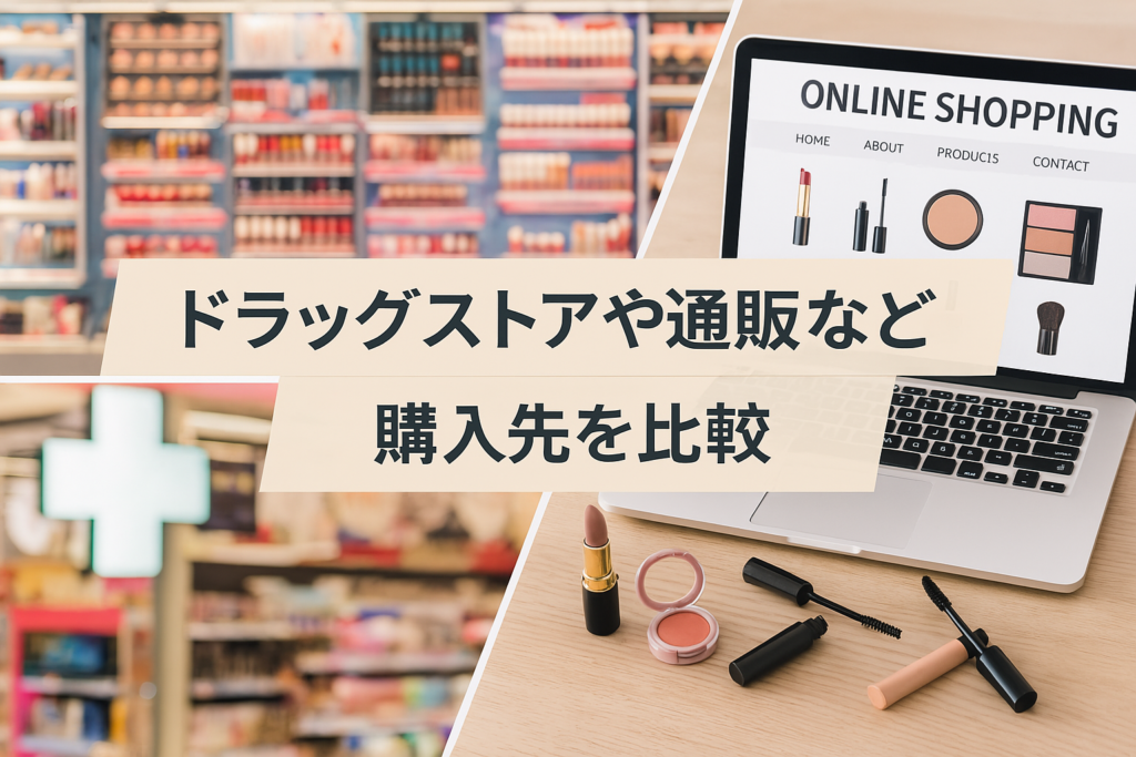 ドラッグストアや通販など購入先を比較