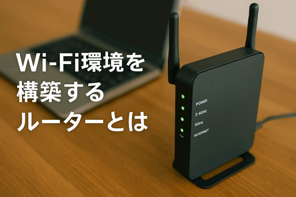 Wi-Fi環境を構築するルーターとは
