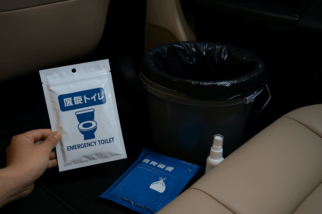 夜間の安心を支えるモバイルトイレや緊急トイレ用品