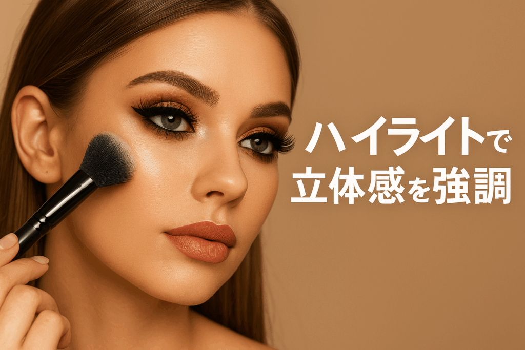 ハイライトで立体感を強調