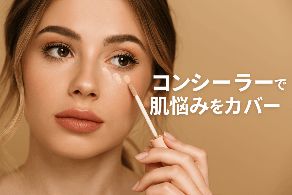コンシーラーで肌悩みをカバー