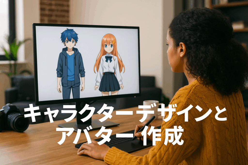 キャラクターデザインとアバター作成