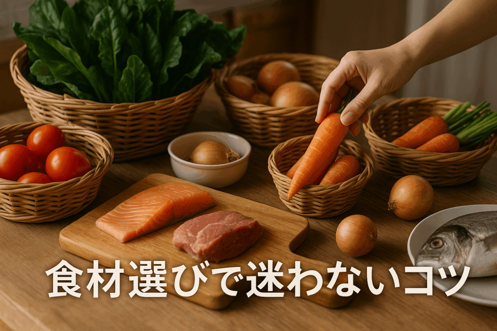 食材選びで迷わないコツ