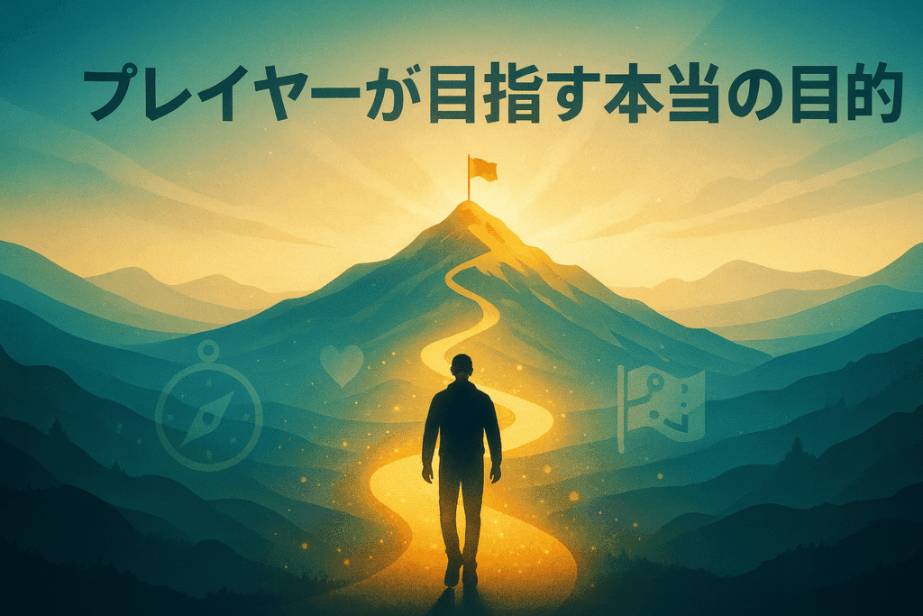 プレイヤーが目指す本当の目的
