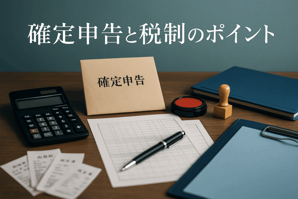確定申告と税制のポイント