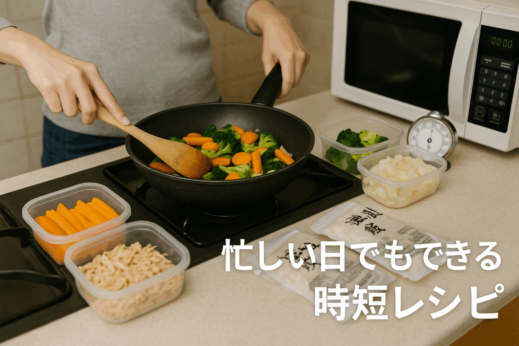 忙しい日でもできる時短レシピ