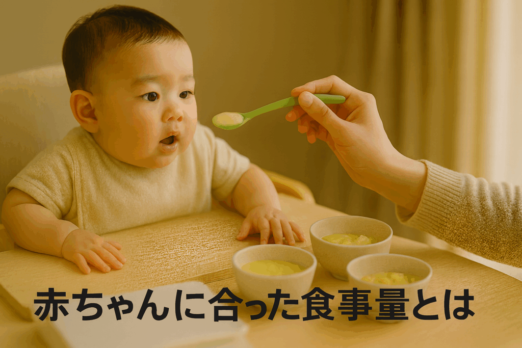 赤ちゃんに合った食事量とは