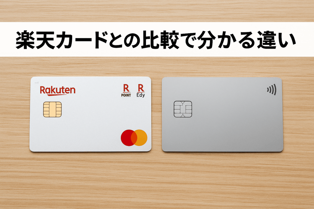 楽天カードとの比較で分かる違い