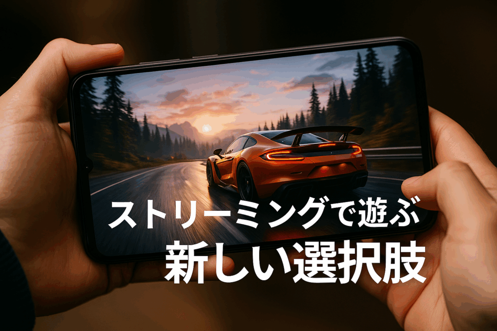 ストリーミングで遊ぶ新しい選択肢