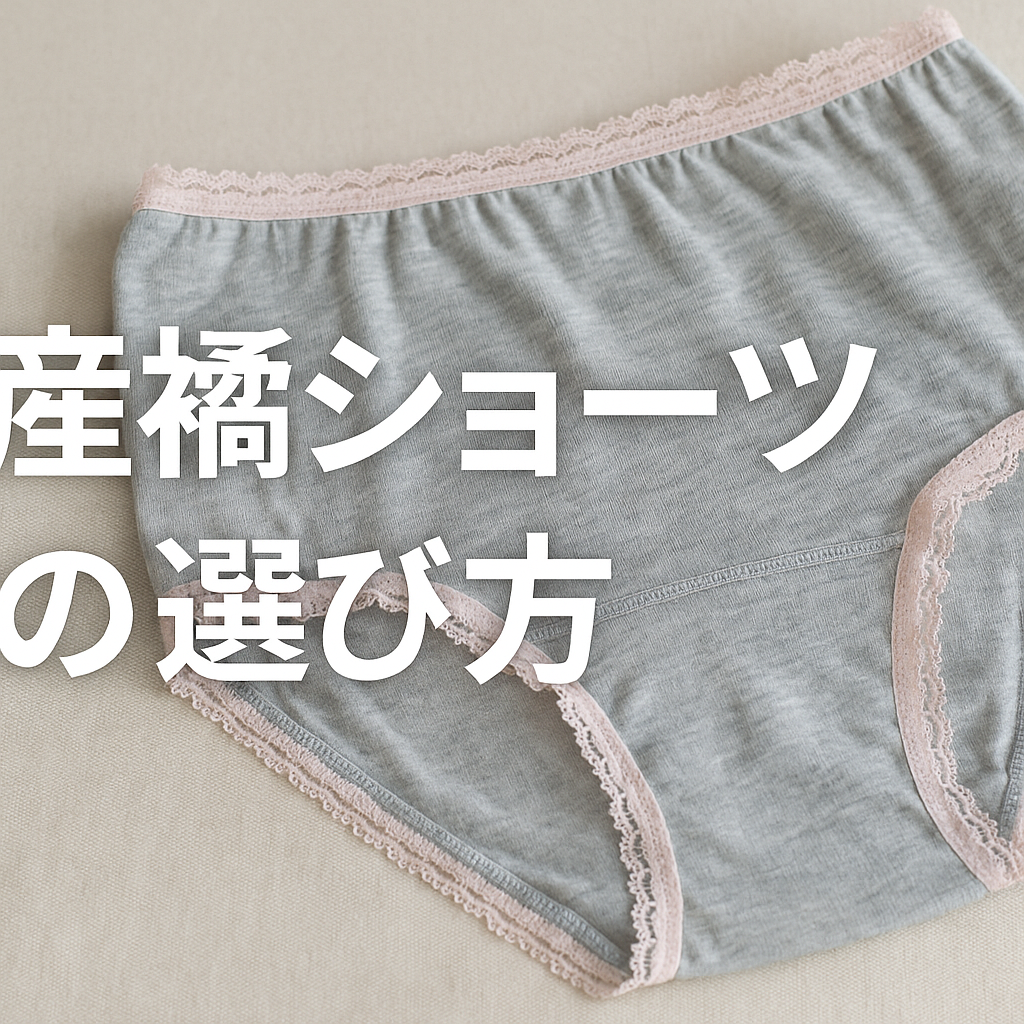 産褥ショーツの選び方