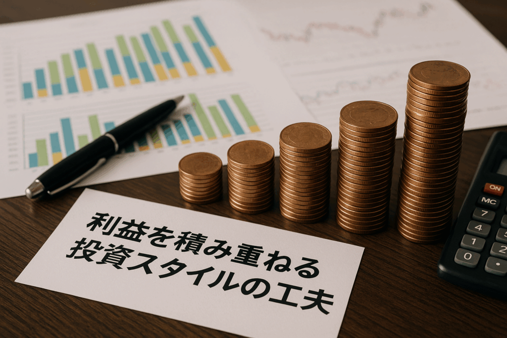 利益を積み重ねる投資スタイルの工夫