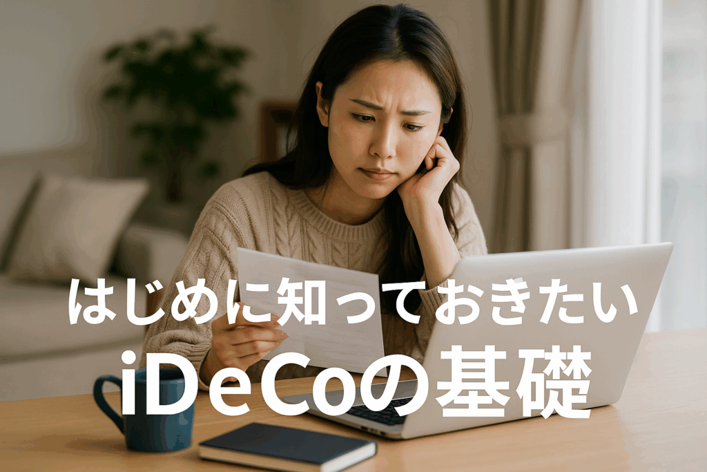 はじめに知っておきたいidecoの基礎