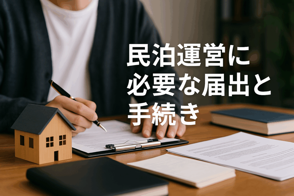 民泊運営に必要な届出と手続き