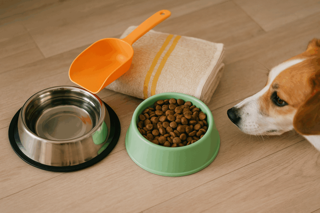 食器の準備と忘れがちなポイント