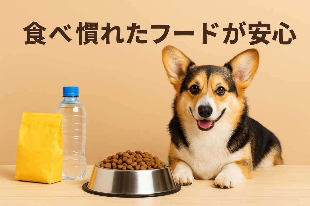 食べ慣れたフードが安心